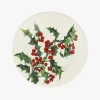 Emma Bridgewater Plates-Holly 8 1/2 inch Plate