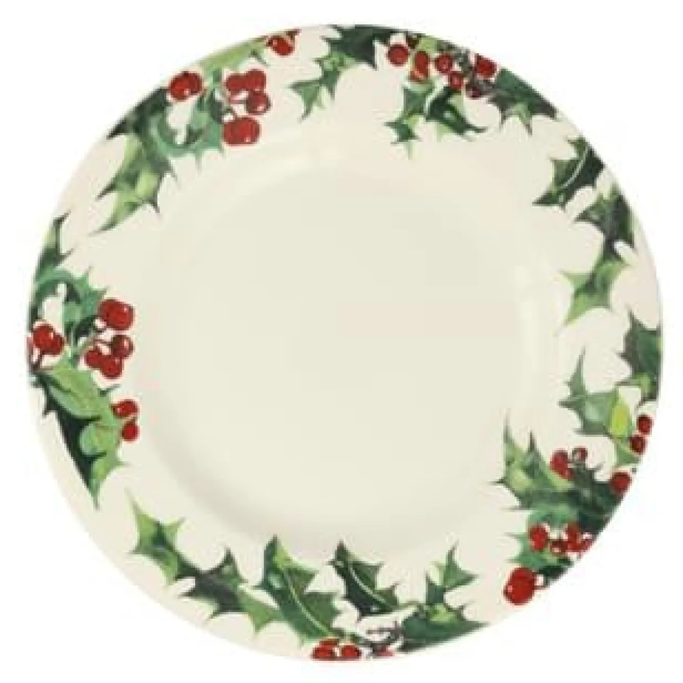 Emma Bridgewater Plates-Holly 10 1/2 inch plate
