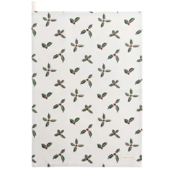 Sophie Allport Tea|Tea Towels-Holly & Berry Tea Towel