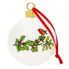 Alison Gardiner Christmas Decorations|Seasonal Decor-Holly and Ivy Bauble Boxed