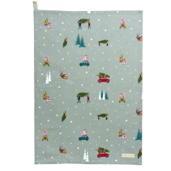 Sophie Allport Tea|Tea-Home for Christmas Set of 2 Tea Towels