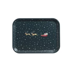 Sophie Allport Tea|Trays-Home for Christmas Small Tray