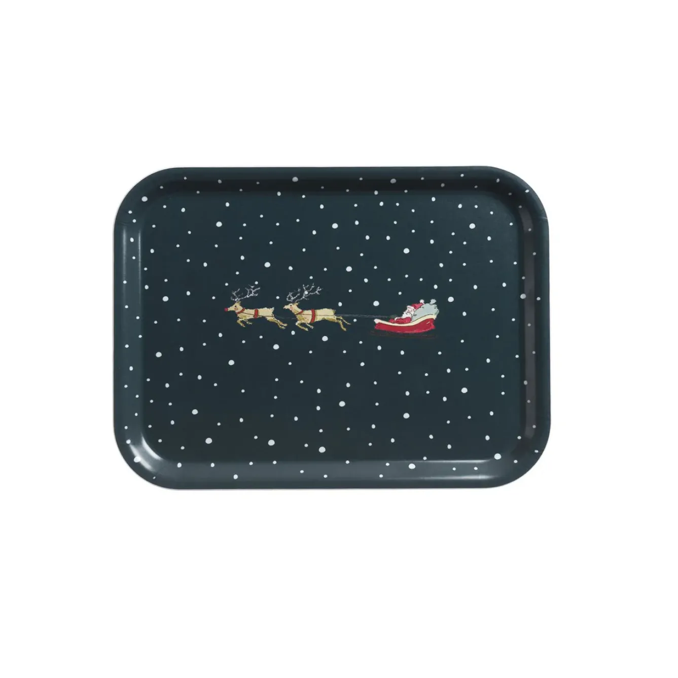 Sophie Allport Tea|Trays-Home for Christmas Small Tray