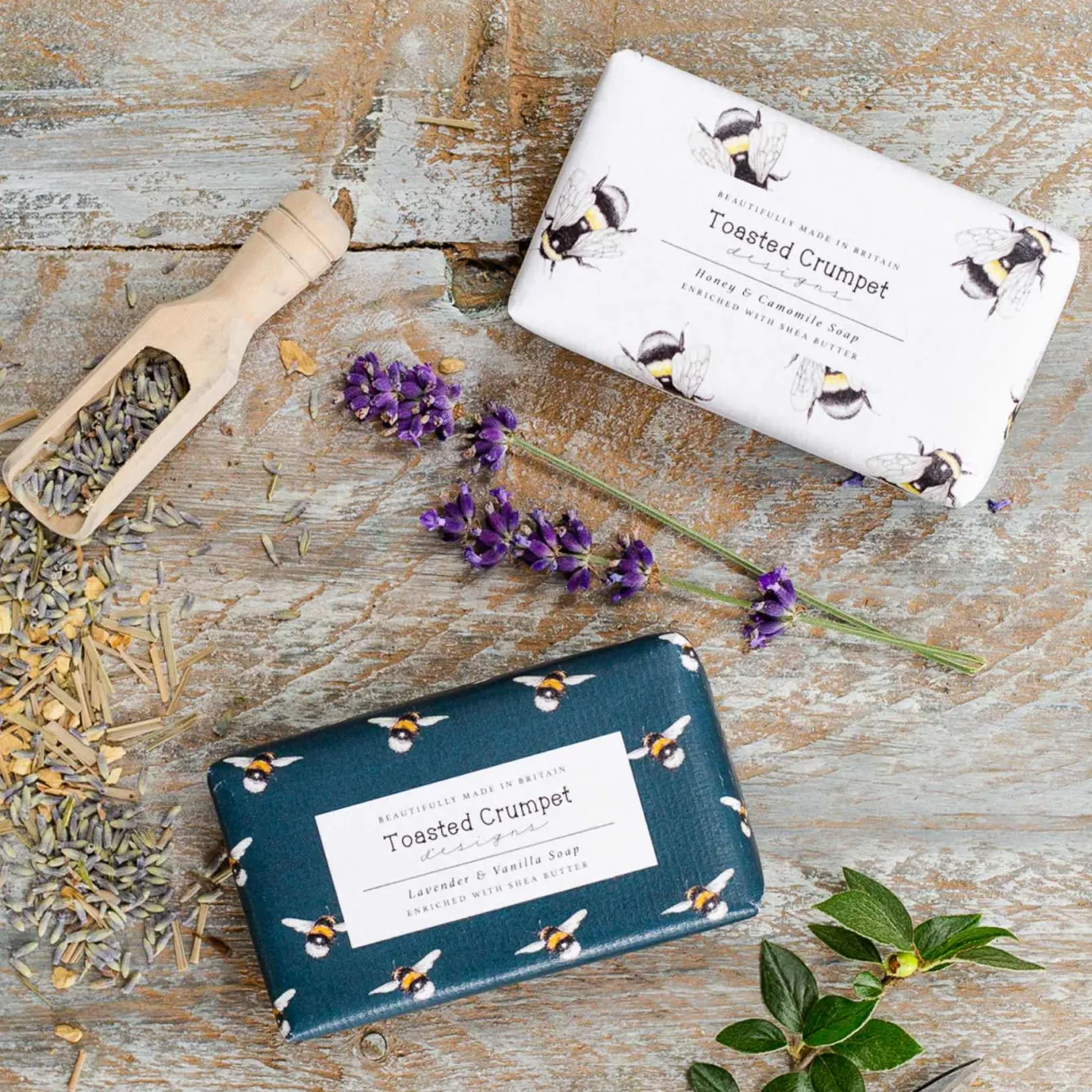 Toasted Crumpet Soaps & Lotions-Honey & Camomile Soap