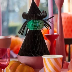 Meri Meri Halloween-Honeycomb Halloween Characters (Set of 10)