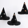 Meri Meri Halloween-Honeycomb Witch Hat Decorations