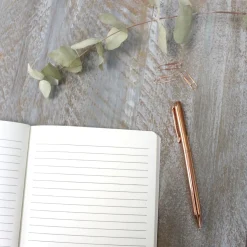 Toasted Crumpet Stationery-Hydrangea Pure A5 Lined Notebook