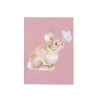 Wrendale Designs Stationery-'I Spy a Butterfly' Rabbit A6 Notebook
