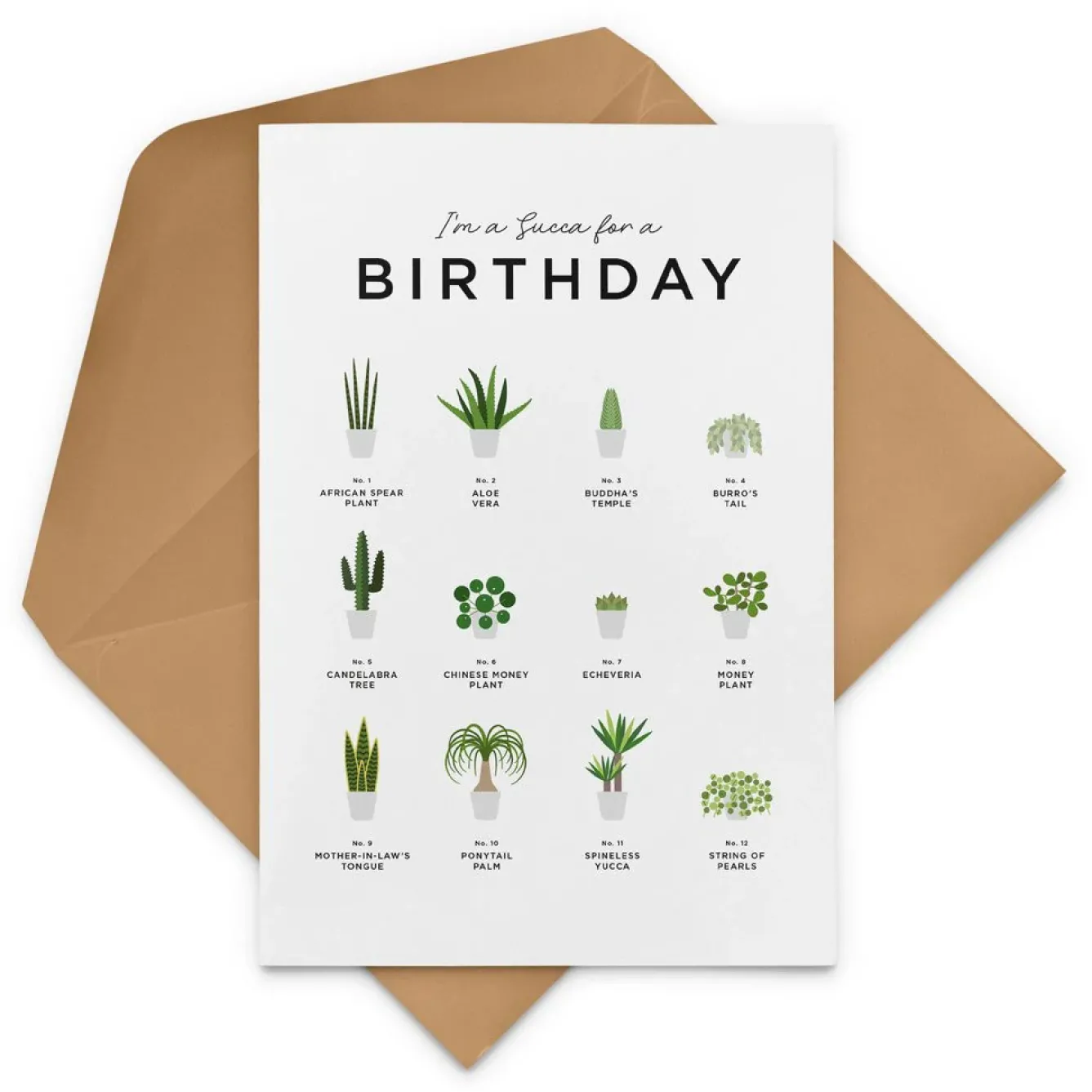 Everlong Print Co. Greeting Cards-I'm A Succa for A Birthday Card