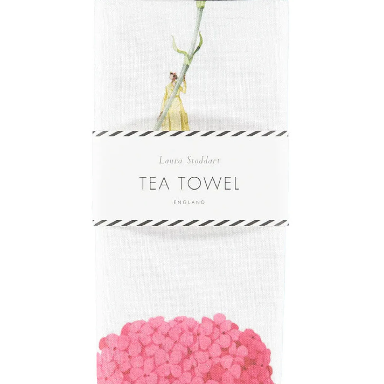 Laura Stoddart Tea|Tea Towels-In Bloom Multi Flower Linen Union Tea Towel