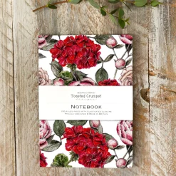 Toasted Crumpet Stationery-In Full Bloom (Pure) A5 Lined Notebook