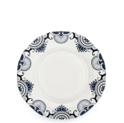 Burleigh Plates-Ink Blue Palisade Plate 8 1/2 in