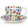 Dunoon Valentine's Day|Tea-Islay Warm Hearts Cup & Saucer