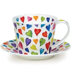 Dunoon Valentine's Day|Tea-Islay Warm Hearts Cup & Saucer