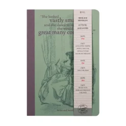 Half Moon Bay Stationery-Jane Austen A5 Notebook