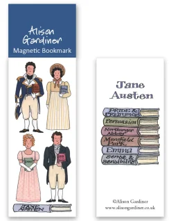 Alison Gardiner Stationery-Jane Austen Bookmark