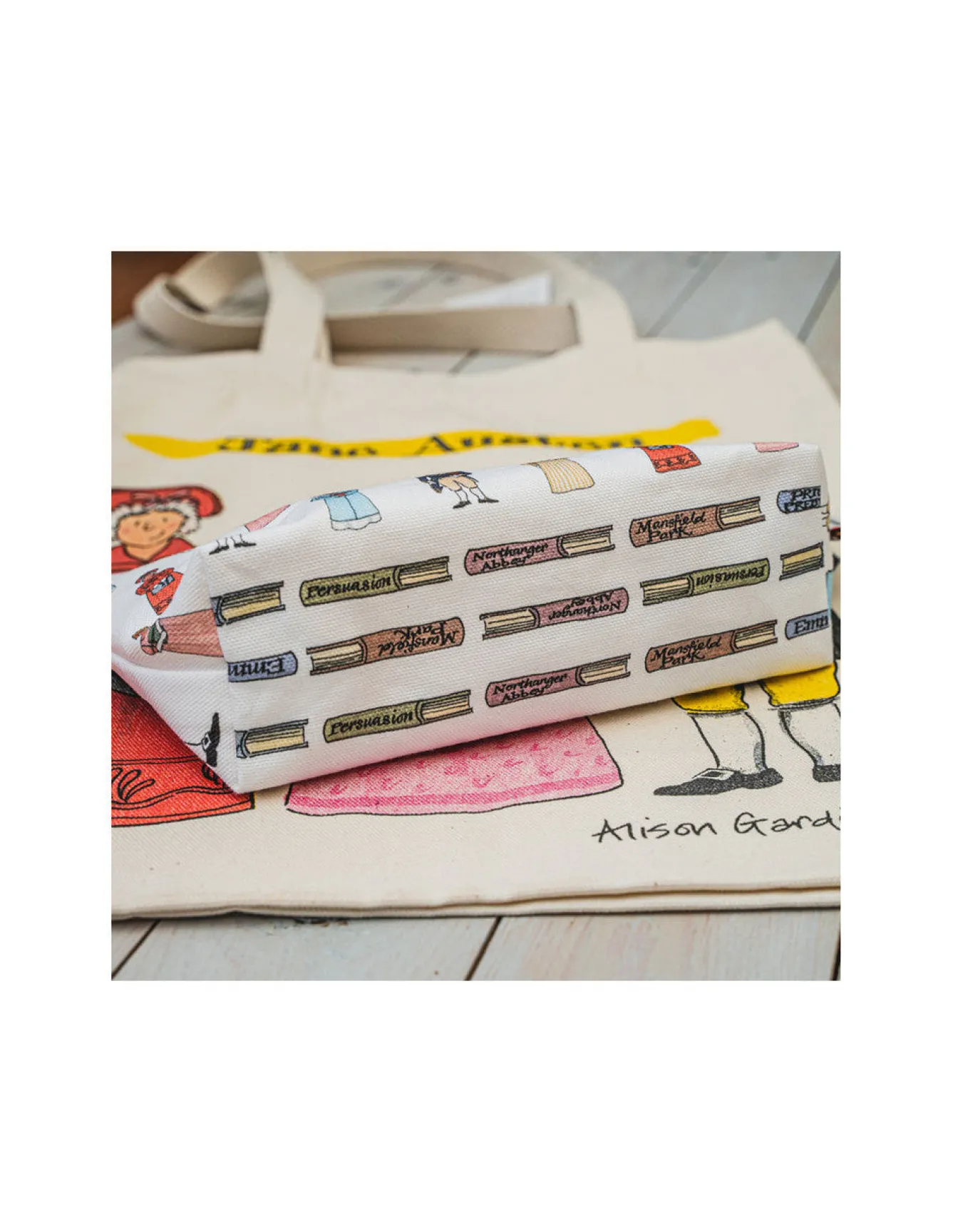 Alison Gardiner Bags-Jane Austen Cosmetic Bag/Pencil Case