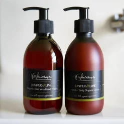 The Highland Soap Company Soaps & Lotions-Juniper & Lime Hand & Body Organic Lotion 300ml
