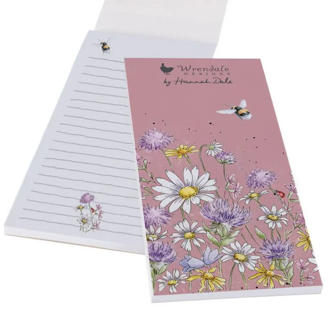 Wrendale Designs Stationery-'Just Bee-Cause' Bee Shopping List Pad