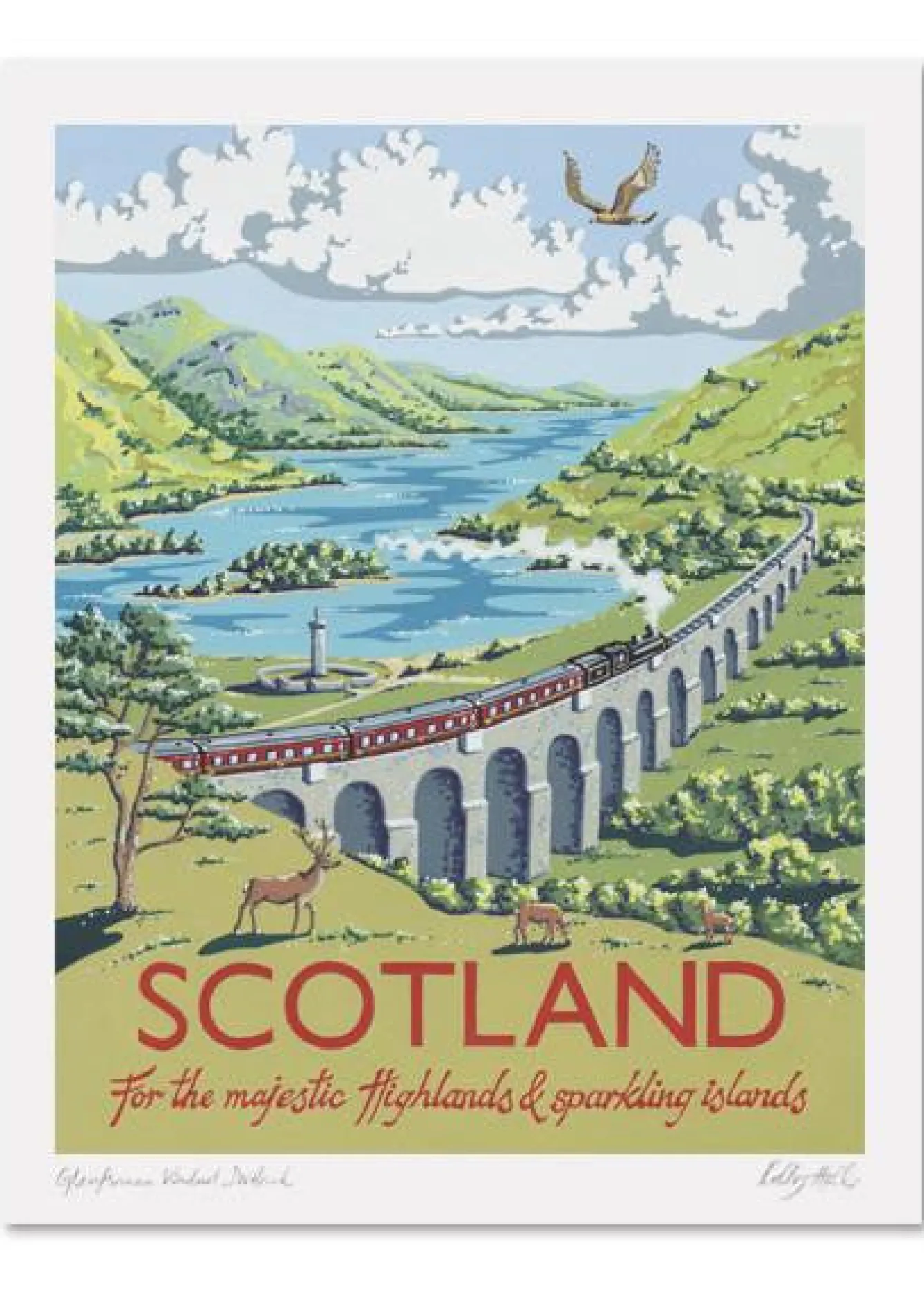 Kelly Hall Designs Art-Kelly Hall Scotland Print