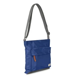 Ori London Bags-Kennington B Burnt Blue Recycled Nylon Sling Bag