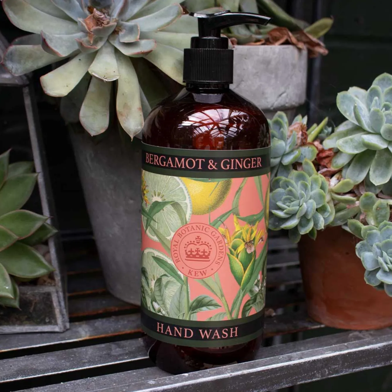 English Soap Company Soaps & Lotions-Kew Gardens Bergamot & Ginger Hand Wash