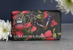 English Soap Company Soaps & Lotions-Kew Gardens Geranium & Basil Soap