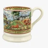 Emma Bridgewater Royal|Royal Family-King & Countryman Charles III 1/2 Pint Mug
