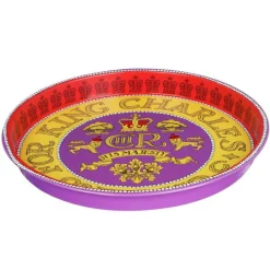 Emma Bridgewater Royal|Trays-King Charles III Coronation Deepwell Tin Tray
