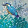 Emma Ball Greeting Cards-Kingfisher Greetings Card