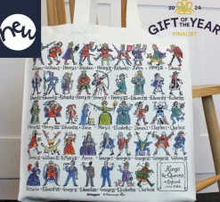 Picturemaps Bags-Kings & Queens of England Tote Bag