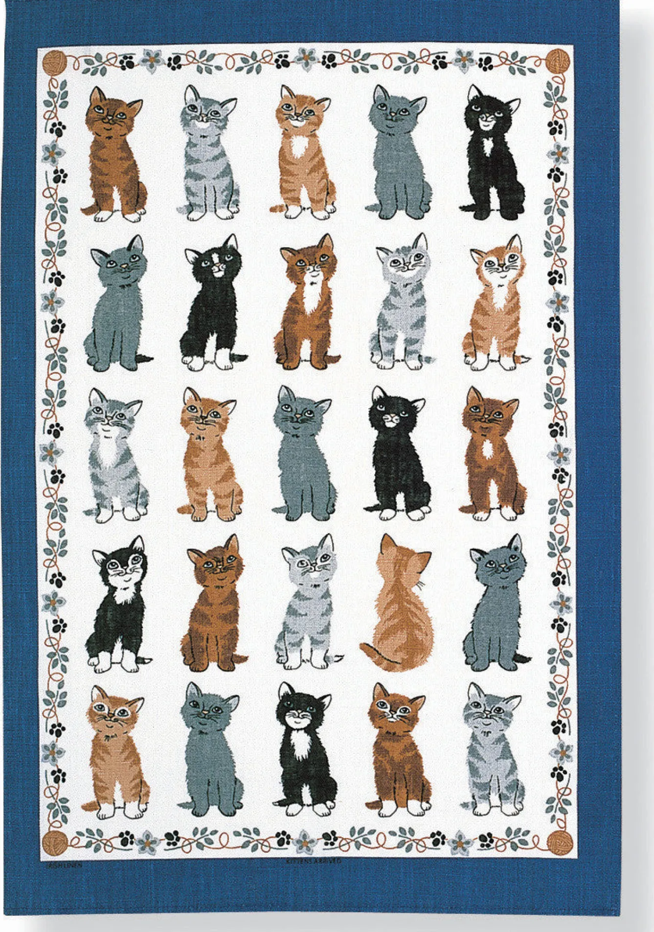 Ulster Weavers Tea|Tea Towels-Kittens Arrived Tea Towel