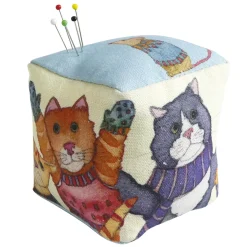 Emma Ball Crafts-Kittens in Mittens Pin Cushion