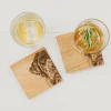 Selbrae Tea|Coasters-Labrador Oak Coasters - Set of 2