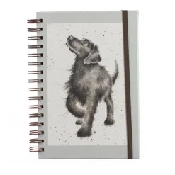 Wrendale Designs Stationery-Labrador Spiral Bound Notebook