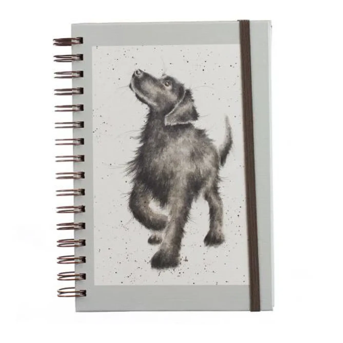 Wrendale Designs Stationery-Labrador Spiral Bound Notebook