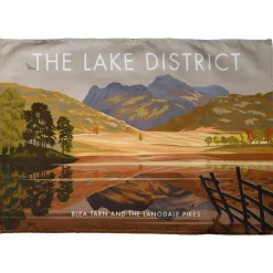 Town Towels Tea|Tea Towels-Lake District - Blea Tarn and the Langdale Pikes Tea Towel