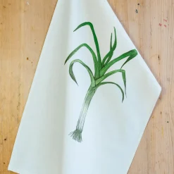 Lottie Day Tea|Tea Towels-Leek Tea Towel
