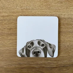 Katherine Sheard Designs Coasters-Lenny Labrador Coaster