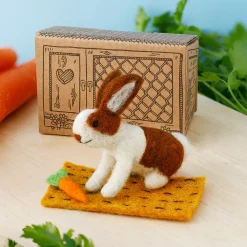 Sew Heart Felt Children-Lettuce Rabbit with Carrot Nibbles