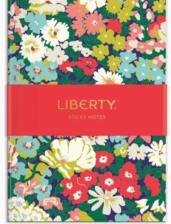 Chronicle Books Stationery-Liberty Floral Sticky Notes Hard Cover Book