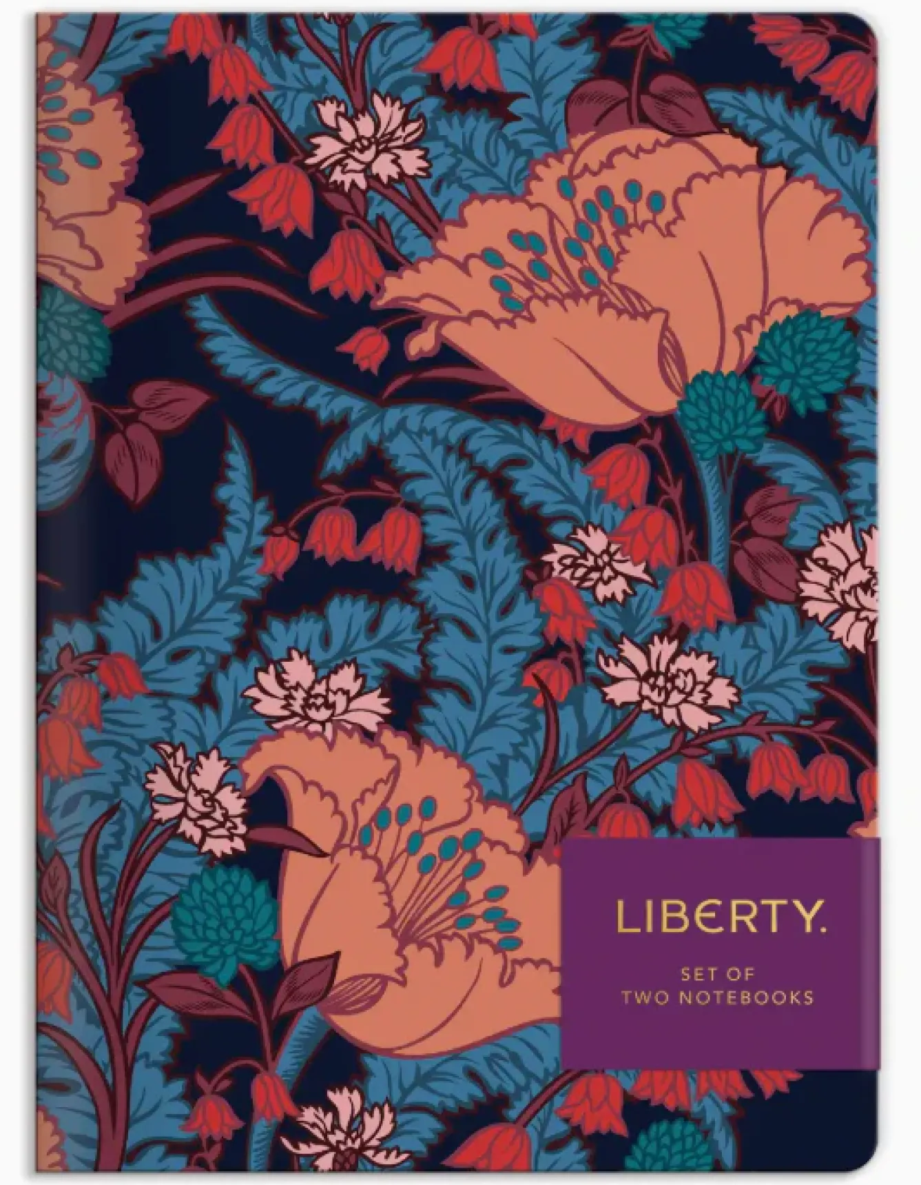Chronicle Books Stationery-Liberty Floral Writers Notebook Set