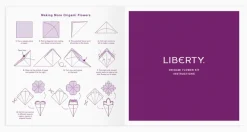Chronicle Books Stationery-Liberty Origami Flower Kit