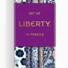 Chronicle Books Stationery-Liberty Tanjore Gardens Pencil Set of 10