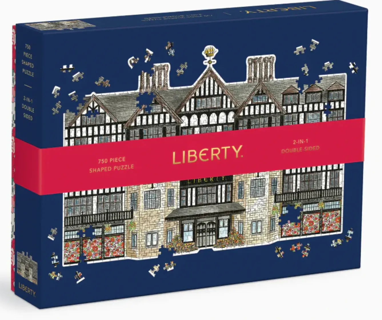 Chronicle Books Stationery-Liberty Tudor Building 750 pc Shaped Puzzle