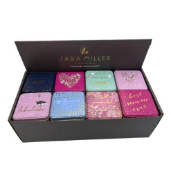 Sara Miller London Novelty-Little Gestures Small Square Tins