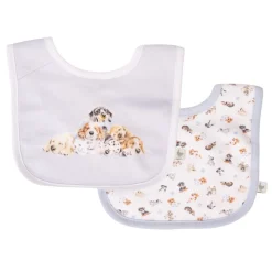 Wrendale Designs Children-'Little Paws' Bib Gift Set