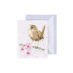 Wrendale Designs Greeting Cards-'Little Tweets' Wren Gift Enclosure Card