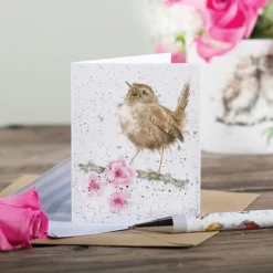Wrendale Designs Greeting Cards-'Little Tweets' Wren Gift Enclosure Card