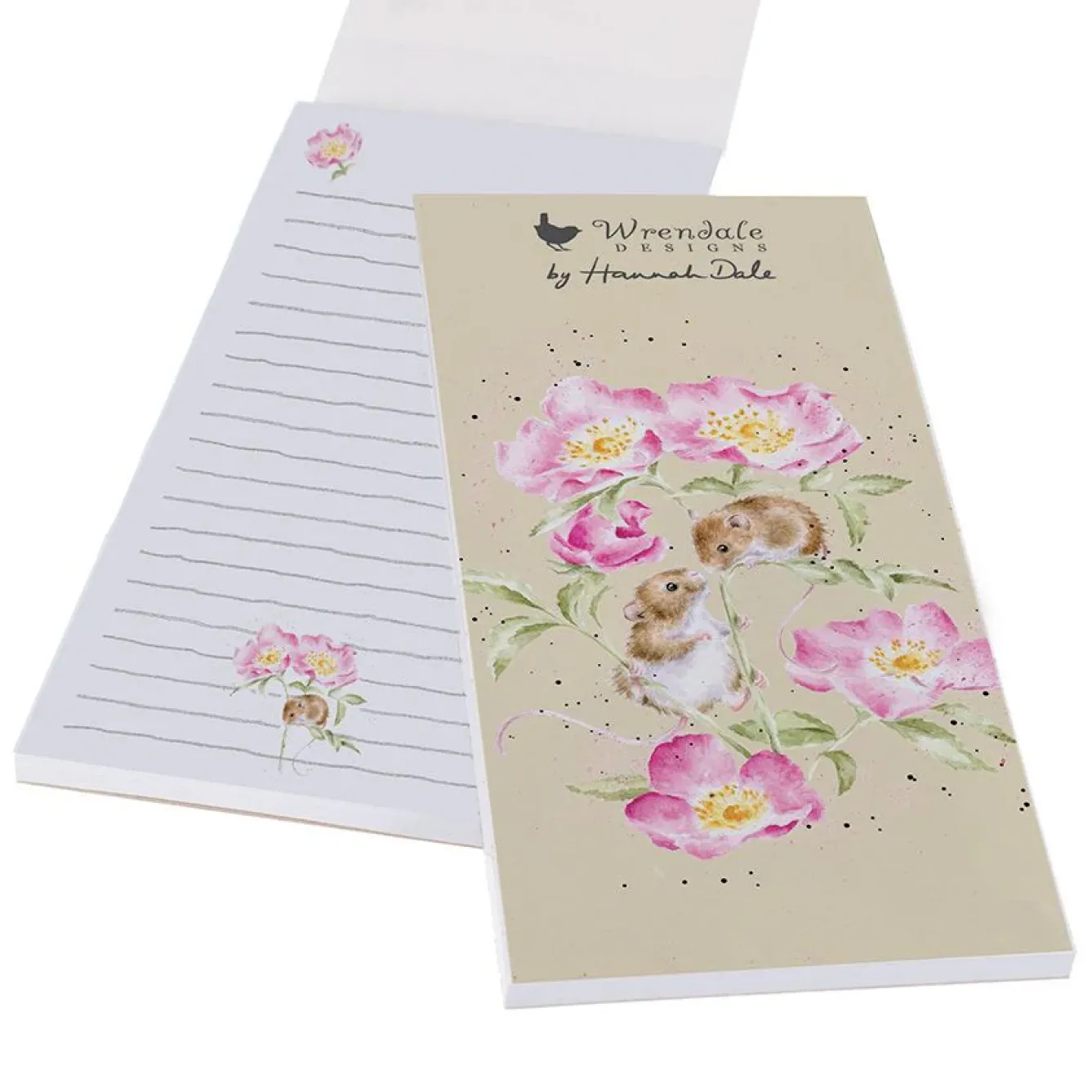 Wrendale Designs Stationery-'Little Whispers' Mouse Shopping List Pad